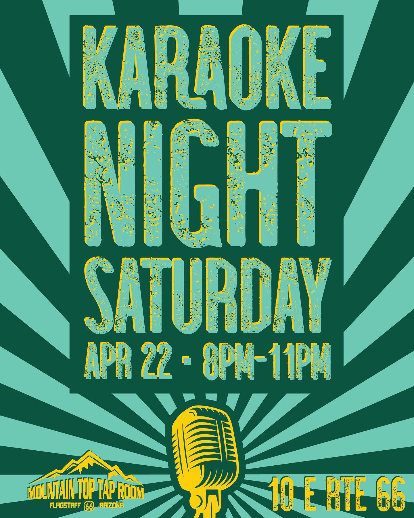 🌟KARAOKE NIGHT!🌟🎤🕺🏻🪩🎉 We&rsquo;re finally doing it, y&rsquo;all! Join us on Saturday, April 22nd for beer, karaoke, and an all around jolly good time!