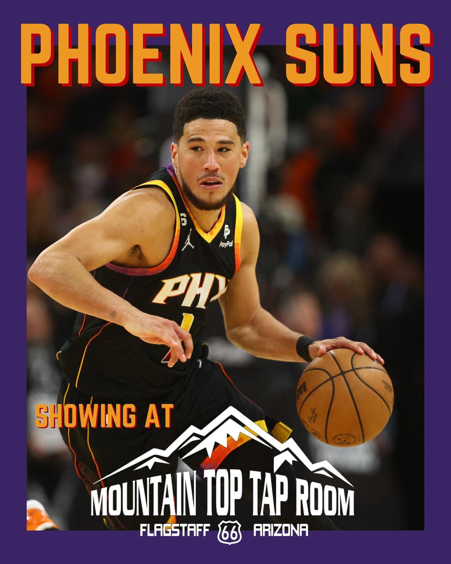 ☀️We are showing the Suns games!! Come cheer on your favorite team over a cold pint 🍻