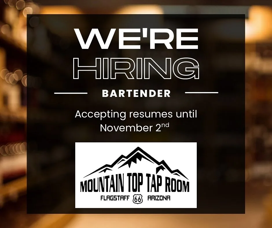 Drop a resume off with any bartender! 🤩🍻 #mttr #hiring