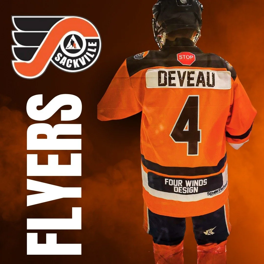 Big thanks to the Sackville Minor Hockey Association for letting Four Winds Design tag along this season &mdash; literally! We&rsquo;re proud to have our name on the back of Alex Deveau's jerseys, cheering him on for every shift.

Here&rsquo;s to ear