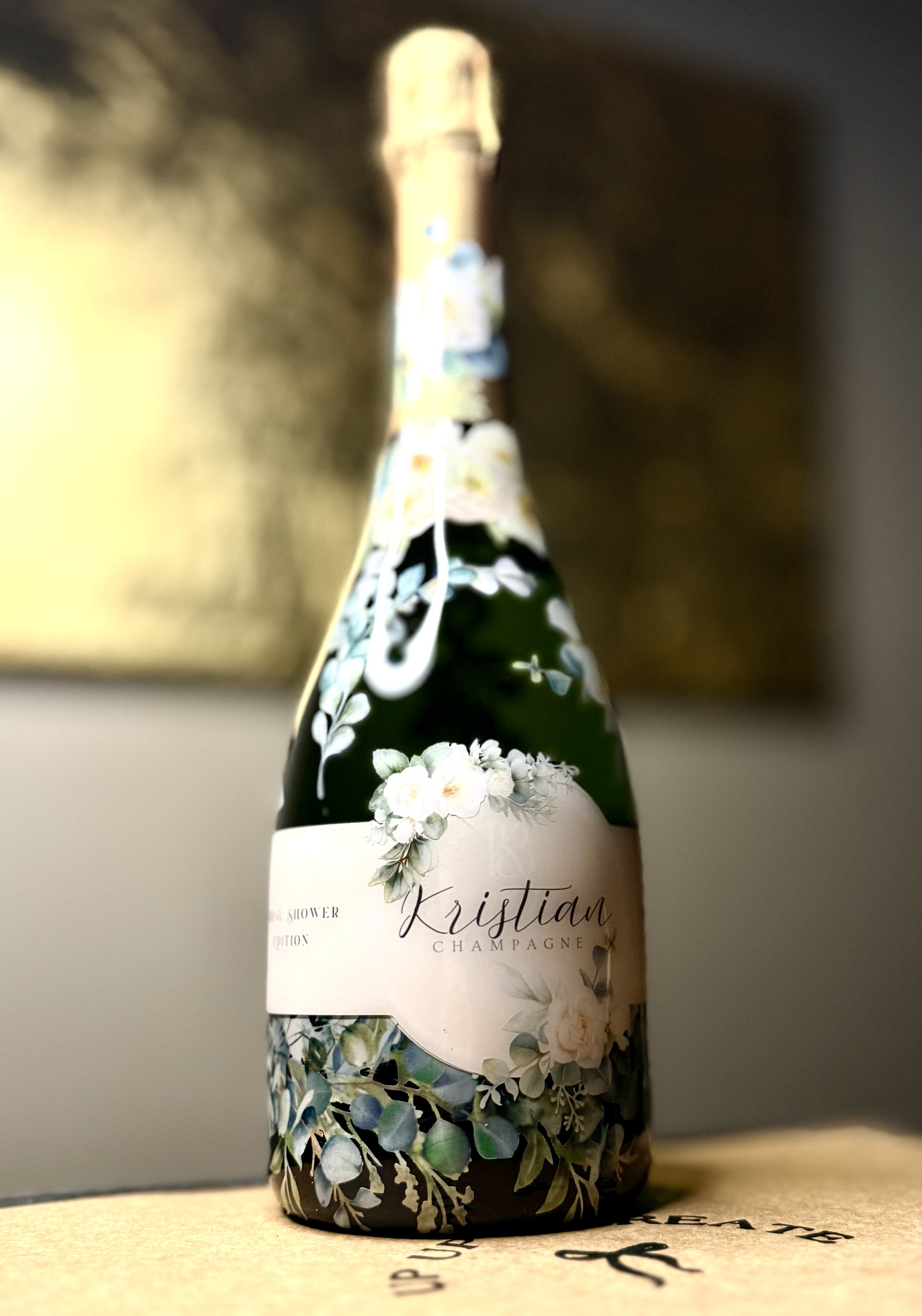 Kristian Bridal Shower Bottle
