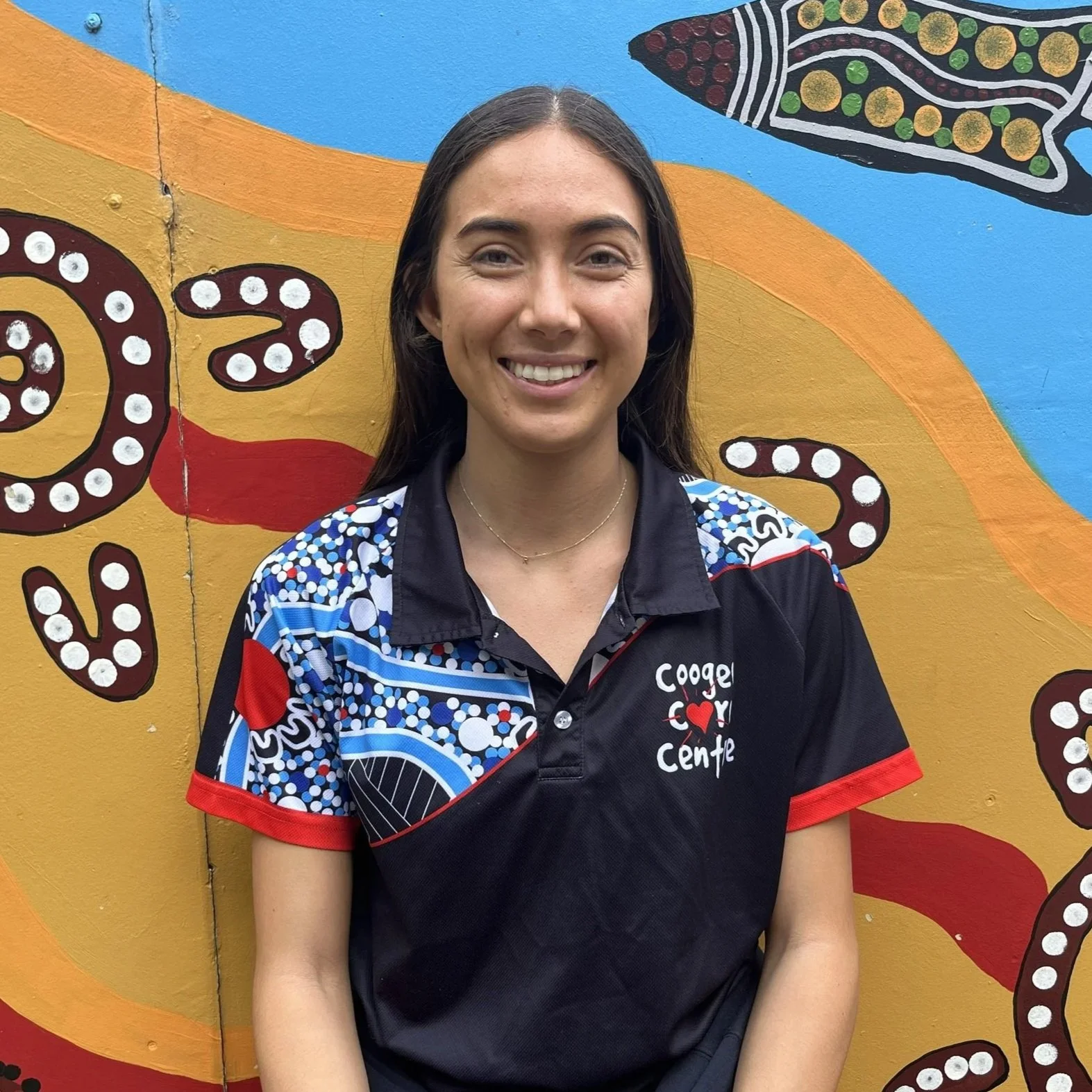 Ruby - I’ve been an educator at CCC since 2023. Outside of CCC I’m studying, working and training. I’m in my final year of study of a Bachelor of Primary Education at the University of Sydney, I play Touch Football for Easts Roosters and the Australi