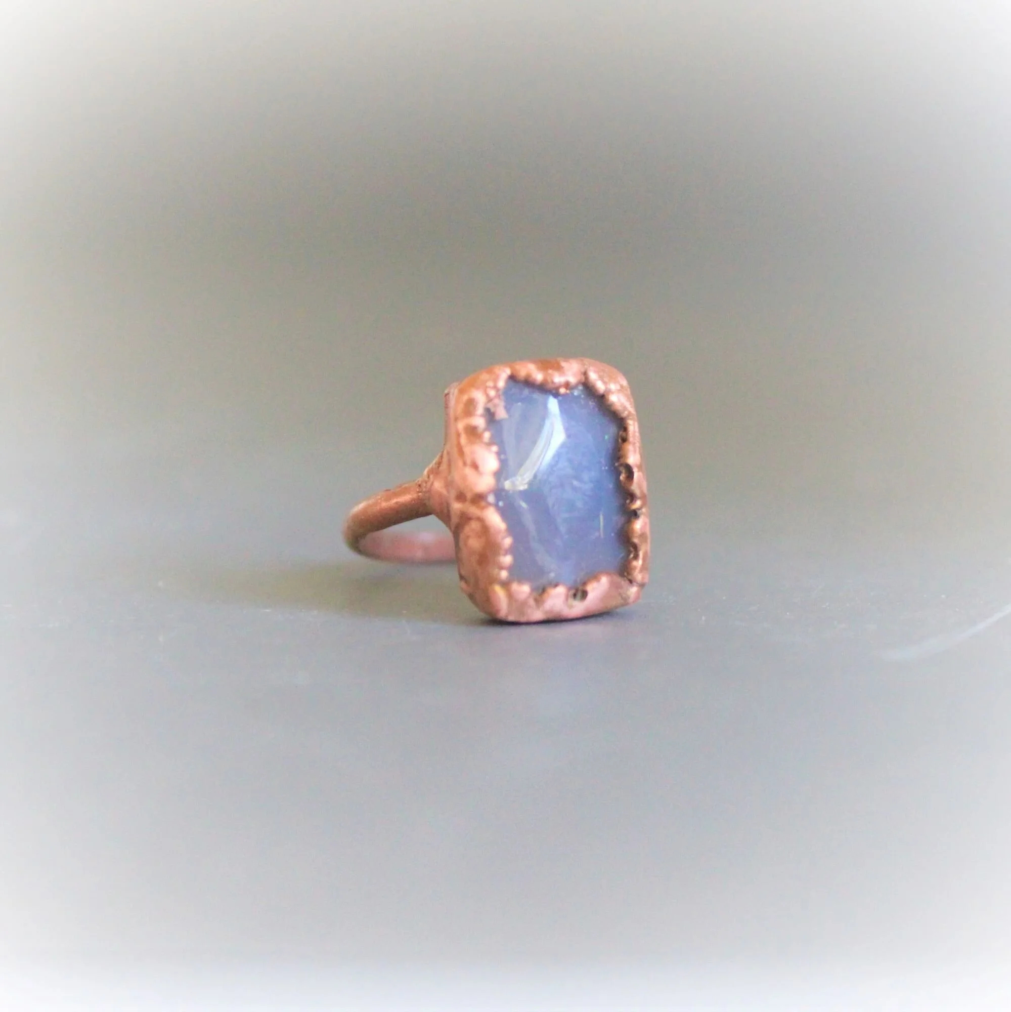 Agate Ring  size 6.5