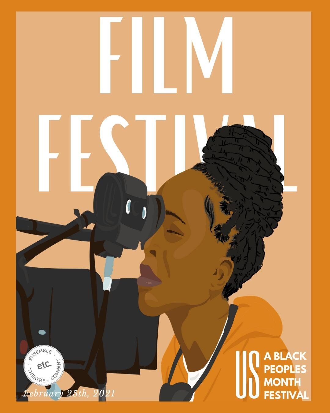 Do you see Us? 👁️ Presented by ETC as part of  Us Festival 2021, our film festival week celebrating Black filmmakers kicks off this Thursday with films from the diaspora, and original films from Black Canadian filmmakers. ⠀
🎞️⠀
Don't miss Us Festiv