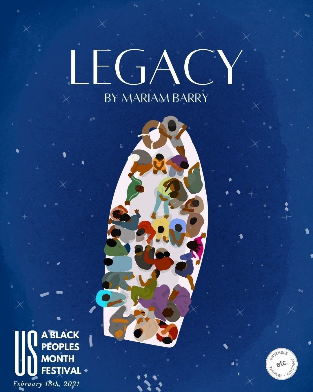 Do you see Us? 👁️ Presented by ETC as part of #UsFestival2021, Legacy created by Mariam Barry is online February 18th. Legacy is an international independent short film based on real events, exploring the migrant crisis through the lens of modern Af