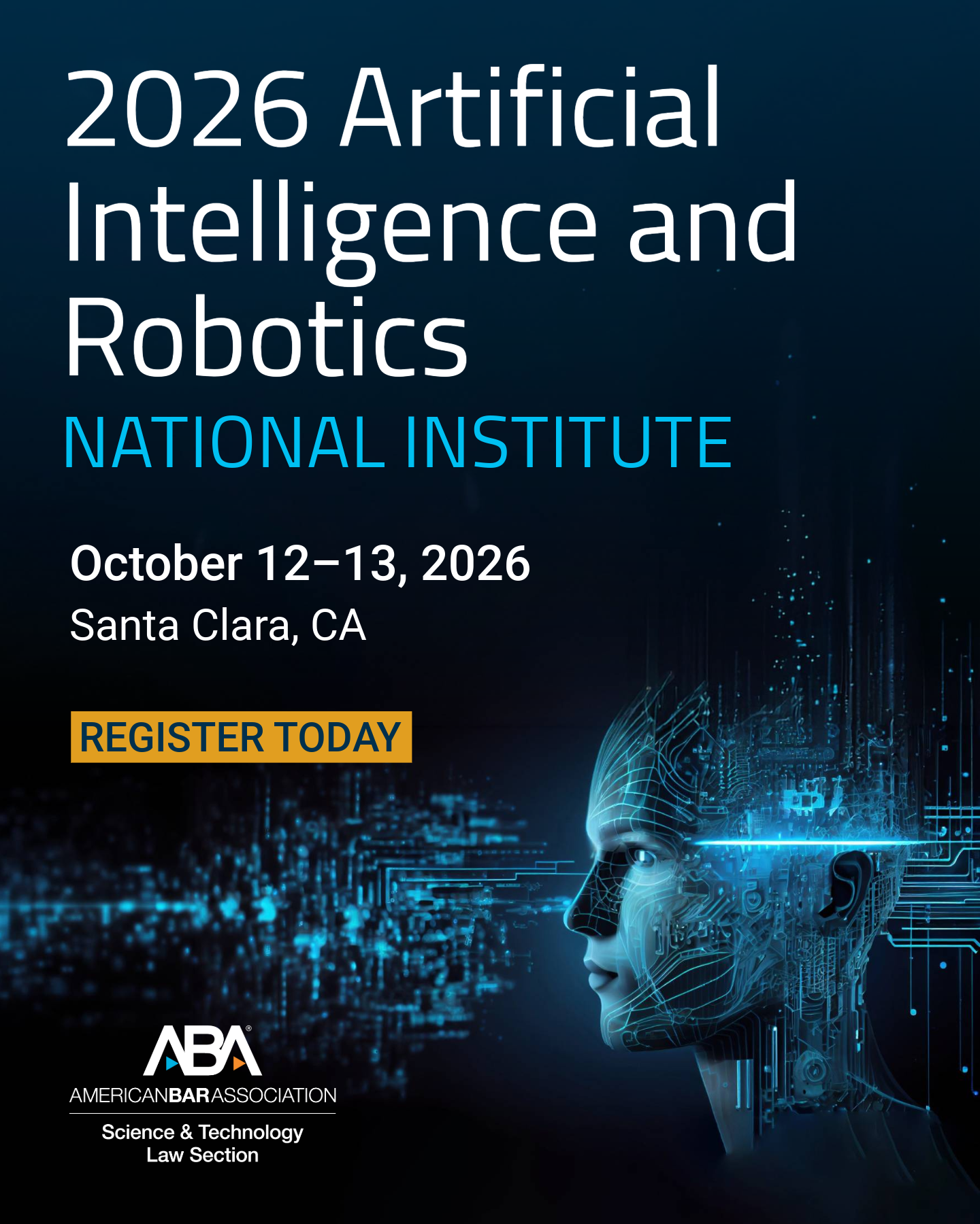 American Bar Association Artificial Intelligence and Robotics National Institute