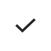 A checkmark inside a circle, indicating completion or approval.