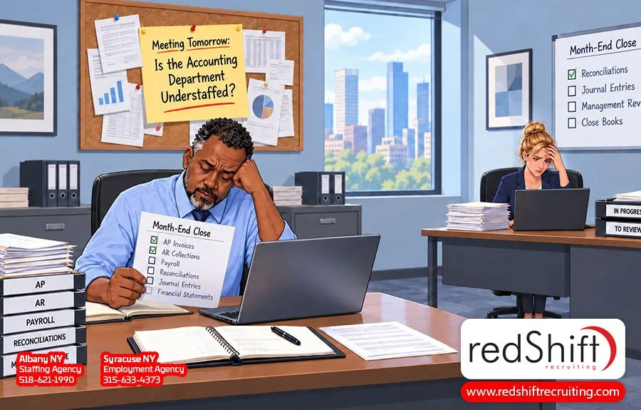 accounting department understaffed more accounting professionals needed for accounting functions