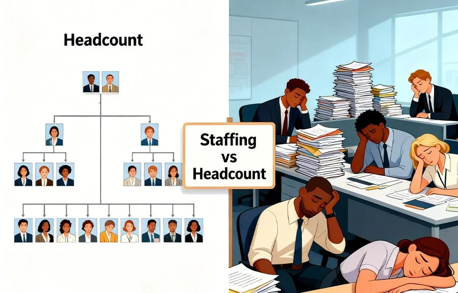 Why Staffing vs Headcount Is No Longer the Same Thing