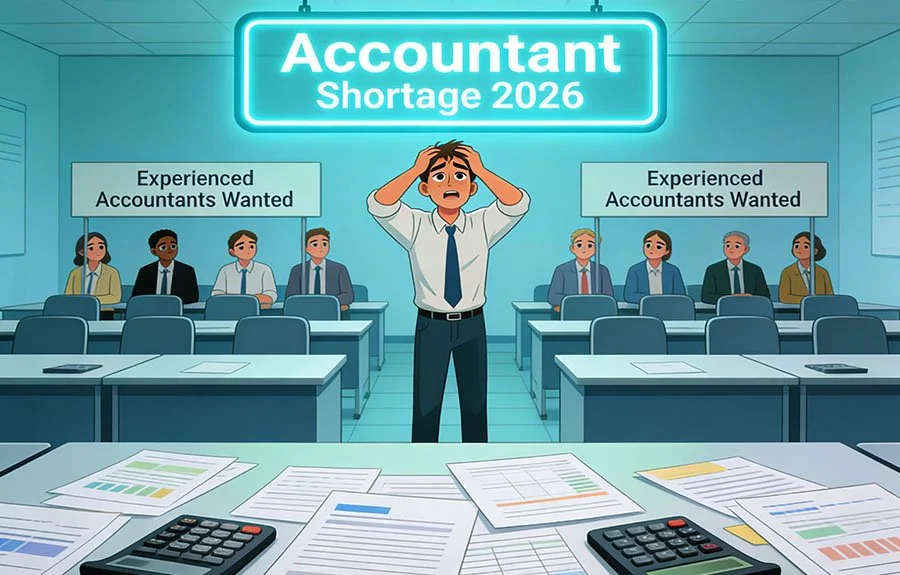 Accountant Shortage 2026: Why the Supply Crisis Is Good News for Job Seekers