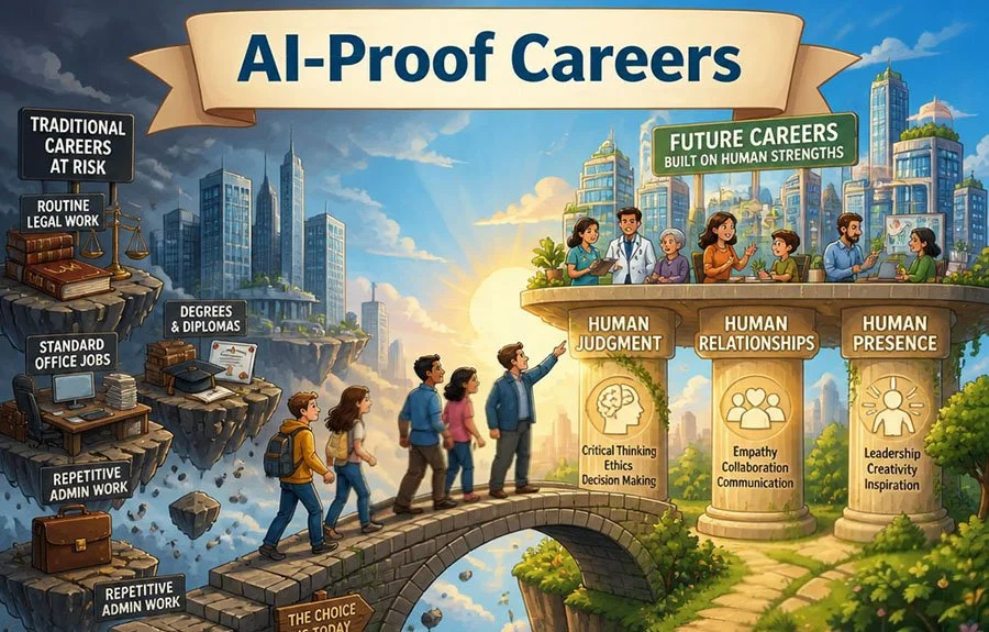 AI-Proof Careers: The Definition of 'Safe' Has Changed
