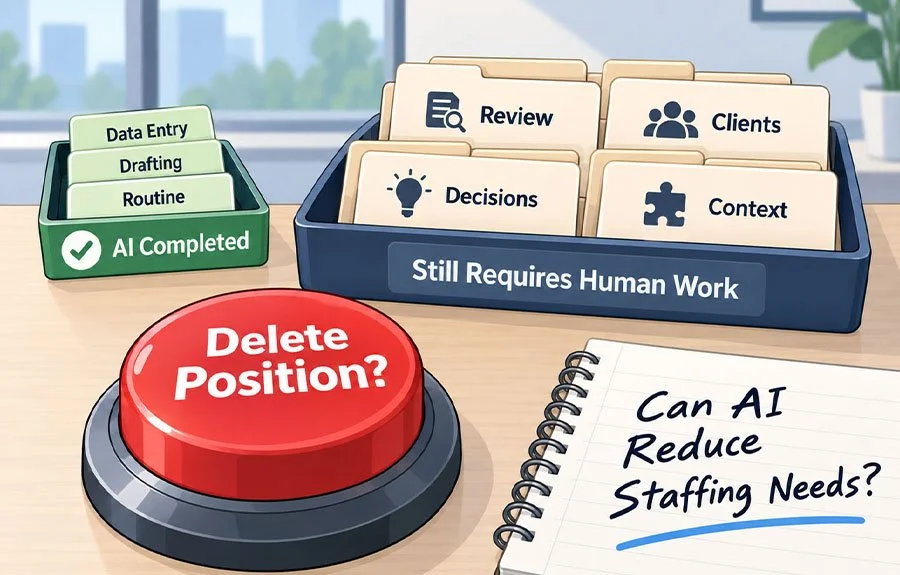 Can AI Reduce Staffing Needs? What Employers Should Consider Before Changing a Hiring Plan