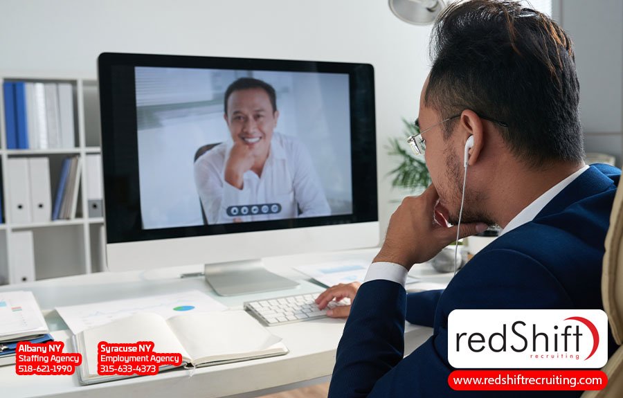 many employers use video interviews with Microsoft teams video platforms and on-site interview process