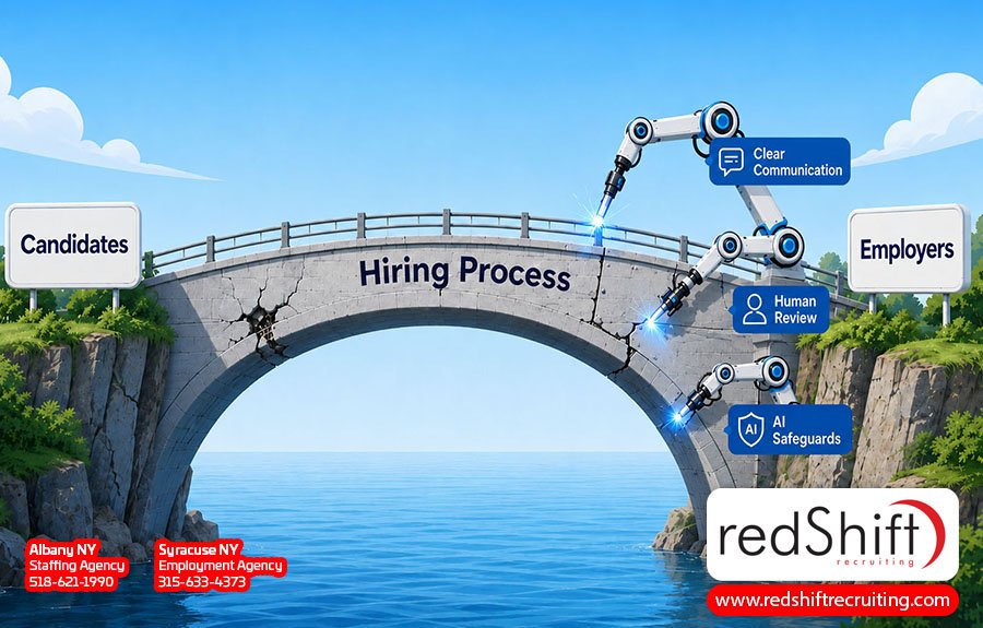 point of developing AI screener system instructions review writing data humans detect qualified candidates