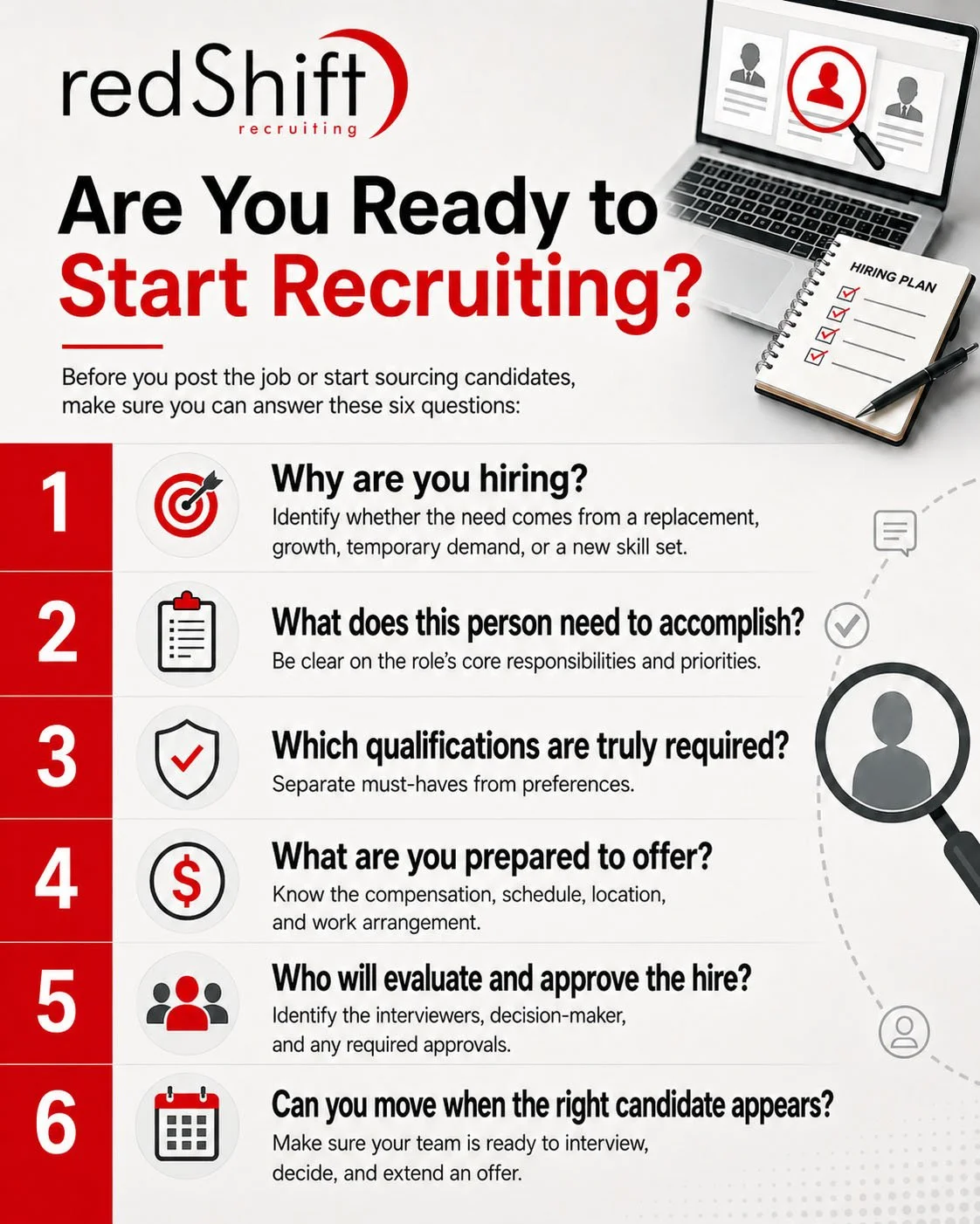 are you ready to start the recruiting process
