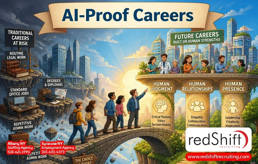 AI-proof careers need human skills, leadership skills, split-second decision-making, not repetitive tasks