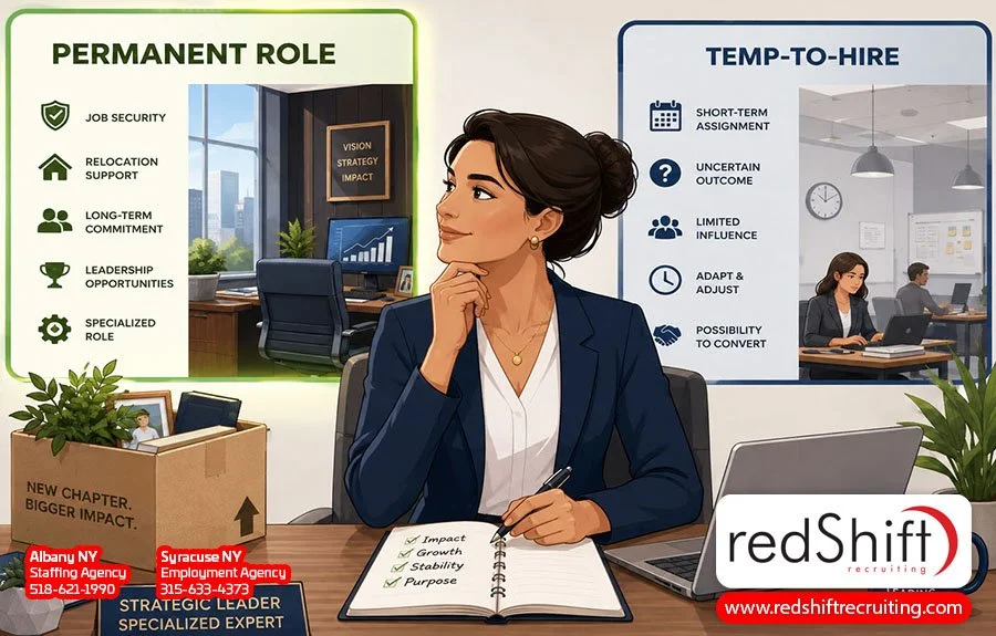 specialized positions, seasonal demand, cultural fit, short-term project work depend right fit temp or permanent roles