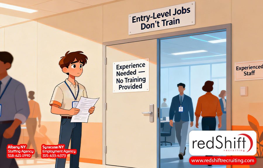 entry-level jobs don't train workers entry-level employees and early-career talent for job market