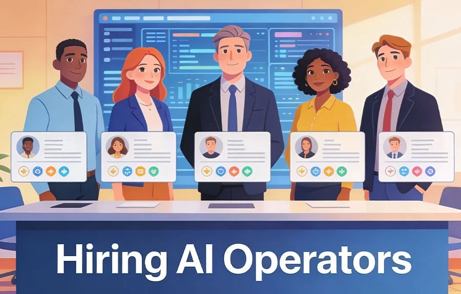 how to hire AI operators technical expertise AI systems, AI models, AI agents for AI solution
