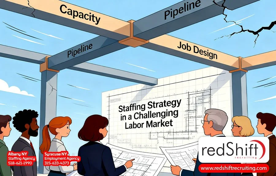 staffing strategy in a challenging labor market for workforce challenges in hiring process