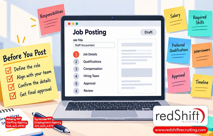 what to do before posting a job opening, criteria to attract and identify qualified candidates