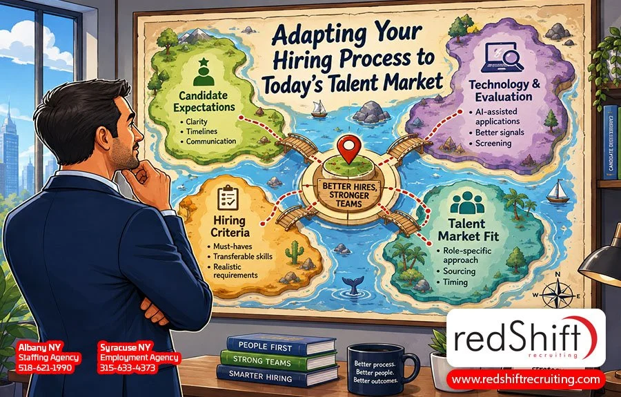 adapting your hiring process recruitment process for modern job market talent acquisition
