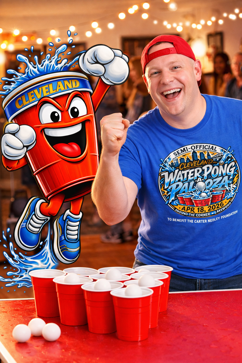 The Semi-Official Cleveland Water Pong-a-Palooza April 18th