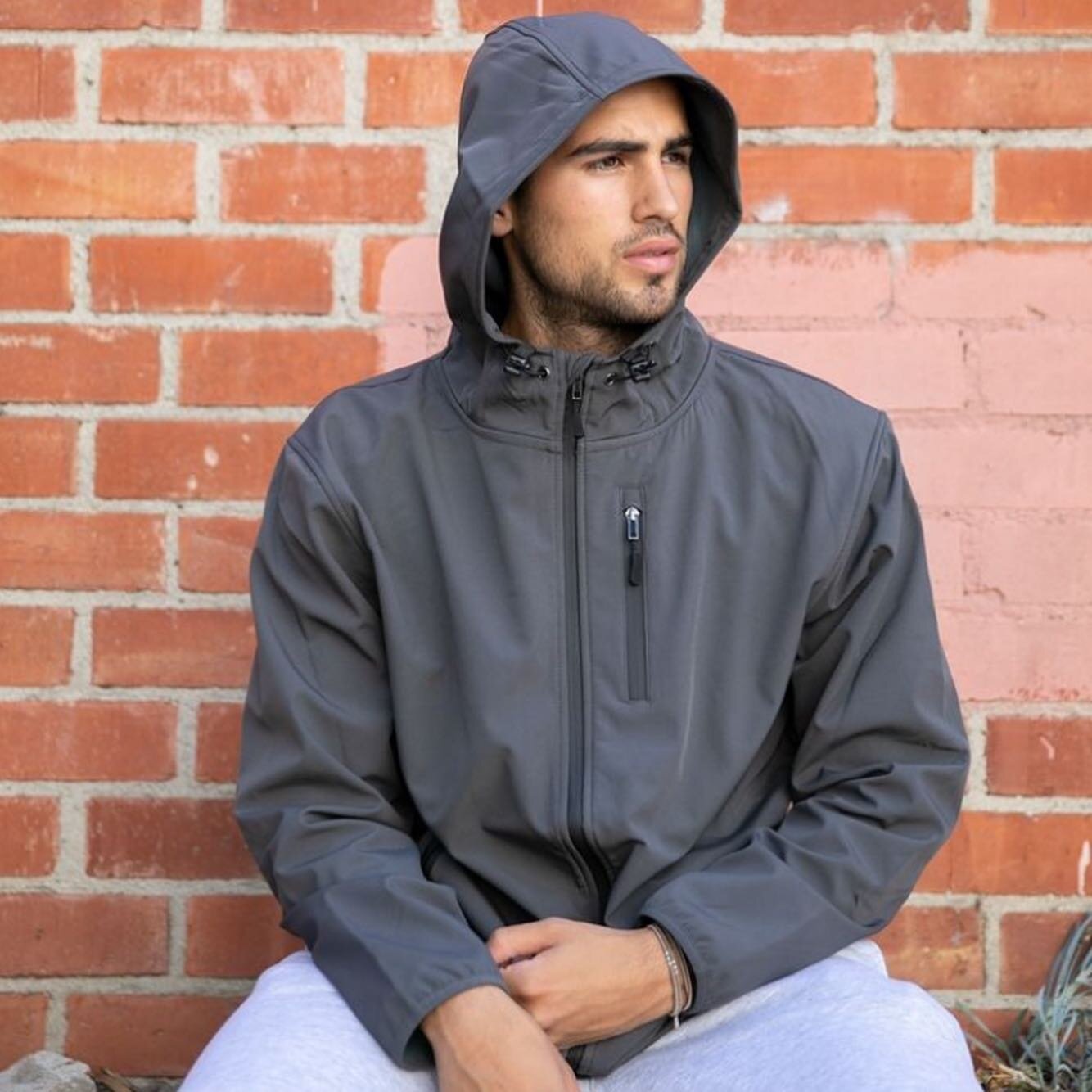 Water resistant shell jacket and fleece pants for those unexpected/expected light rain and chilly summer Vancouver nights