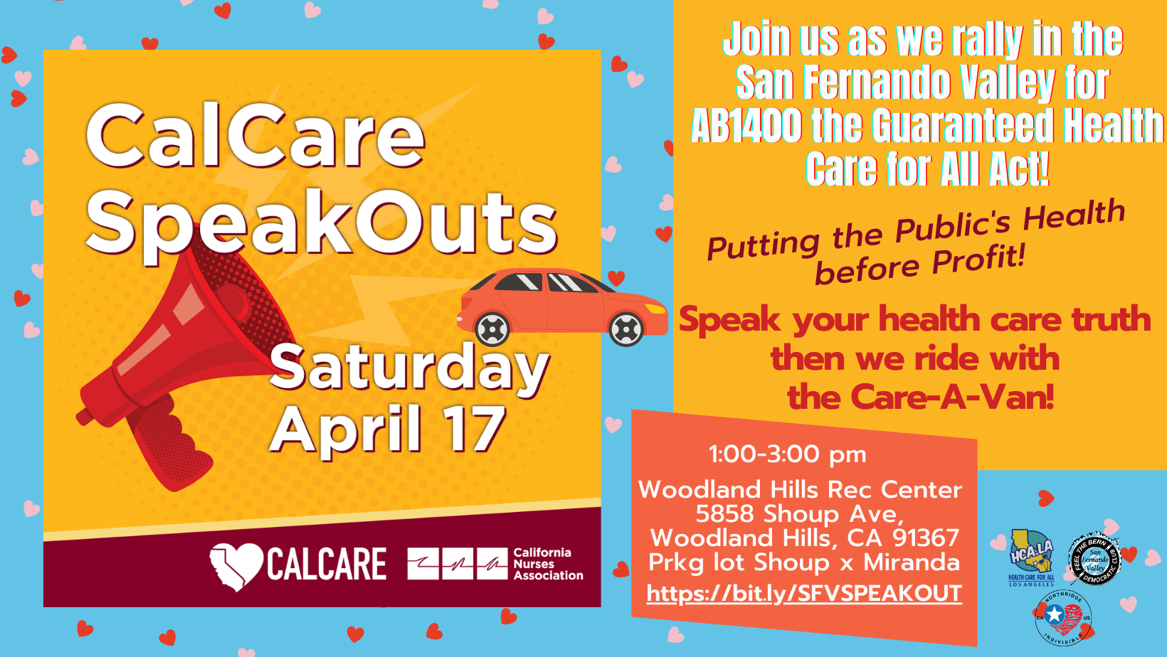 CalCare SpeakOuts