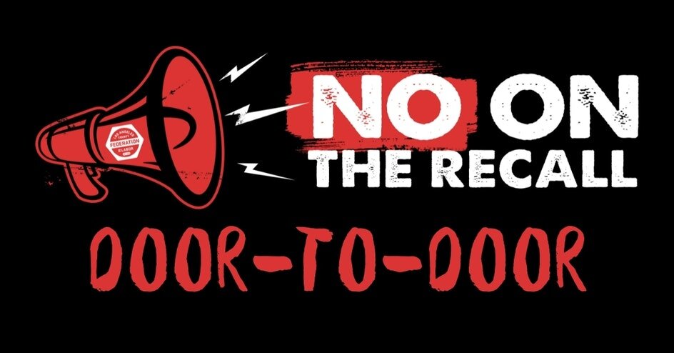 NO on the Recall San Fernando Door-to-Door Canvassing