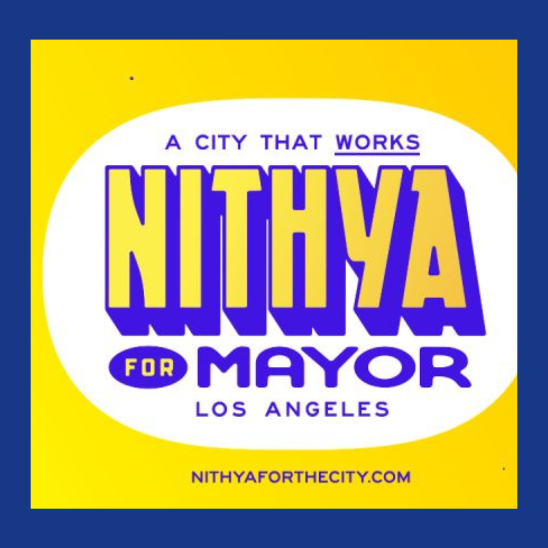 Canvassing for Nithya Raman
