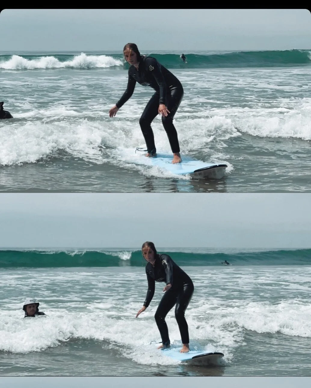 The surf has been a blast lately! Waters warm and the waves are epic for beginners! Book a lesson on our website for this week!