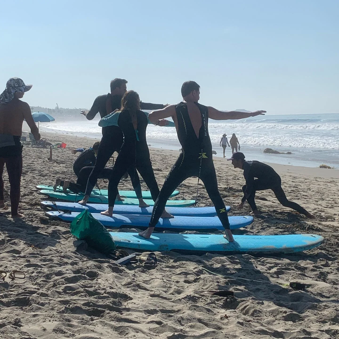 Weathers perfect and the waves are even better! Book yourself or a loved one a surf lesson on our website. Link in bio 🤙 🏄&zwj;♀️ 🌸