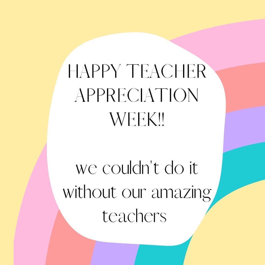 #teacherappreciationweek #earlylearning #earlybloomers #childcare #marysvillewa #stanwoodwa #teachersofinstagram #teacherlife