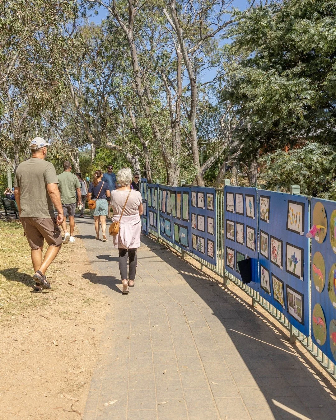 Colour, creativity, and community 🌈 The Ray White Kids Art is on display this weekend, at the Nagambie on Water Festival. Celebrating all those young imaginations. ✨