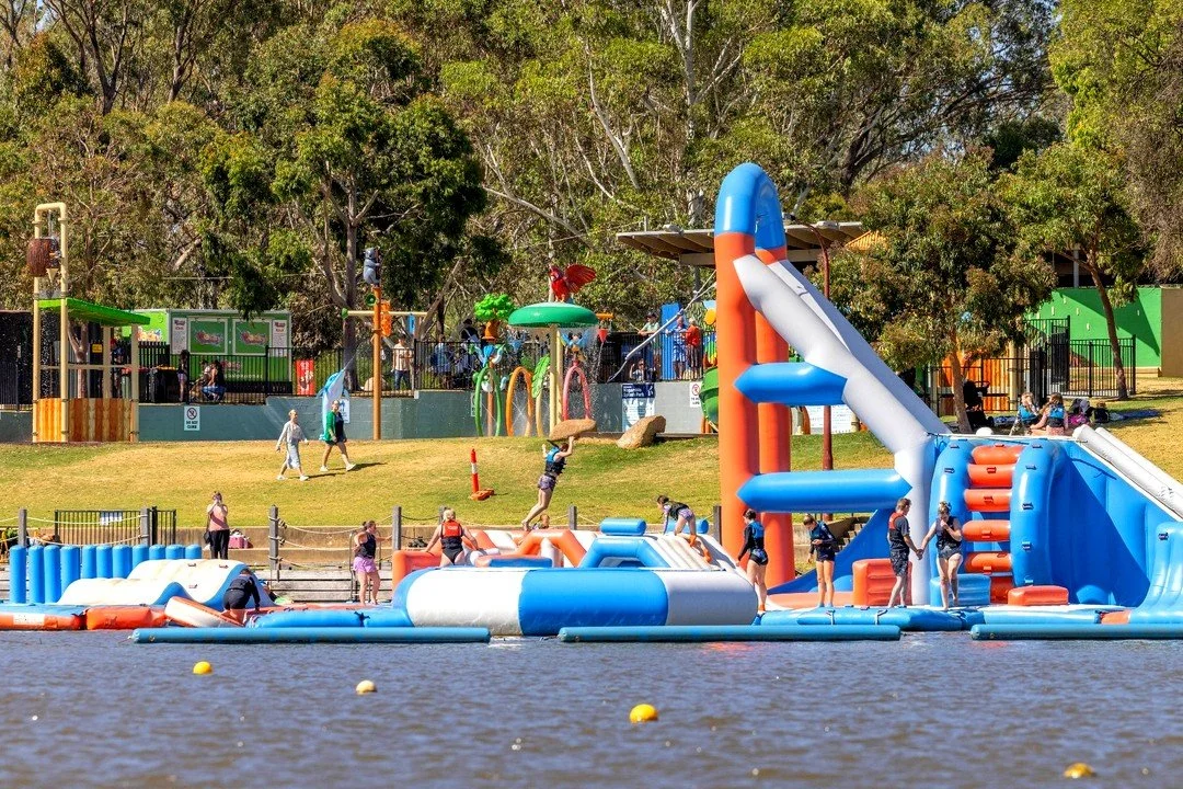 NAGAMBIE'S COOLEST FESTIVAL 🌊⛱️☀️🍉🚤 From where you'd rather be this Saturday!

When the sun comes out, there&rsquo;s only one hot spot to be in Nagambie! Bring the whole family and grab some friends for a splashing great time!

MAIN ATTRACTIONS
🏊