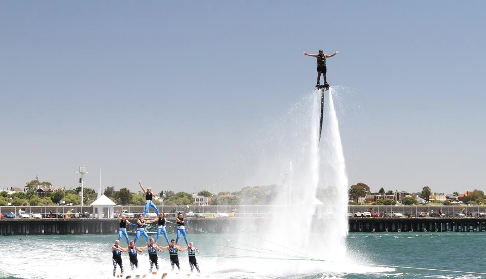 Nagambie Brewery Stars Down Under Water Ski Stunt Show — GoNagambie