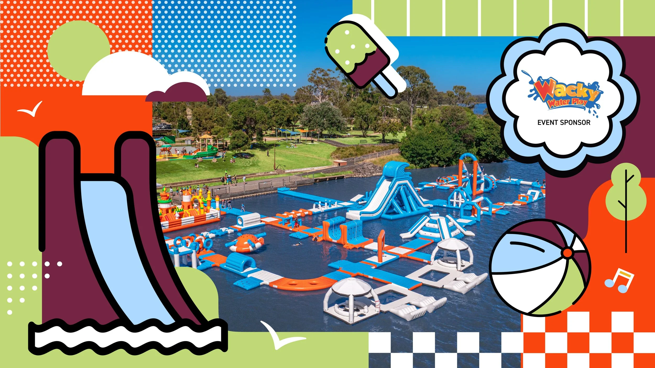 Wacky Splash & Play Nagambie  Stay & Play
