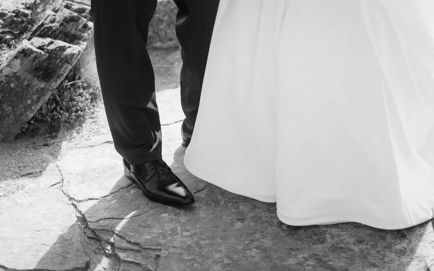 Grooms wedding shoes