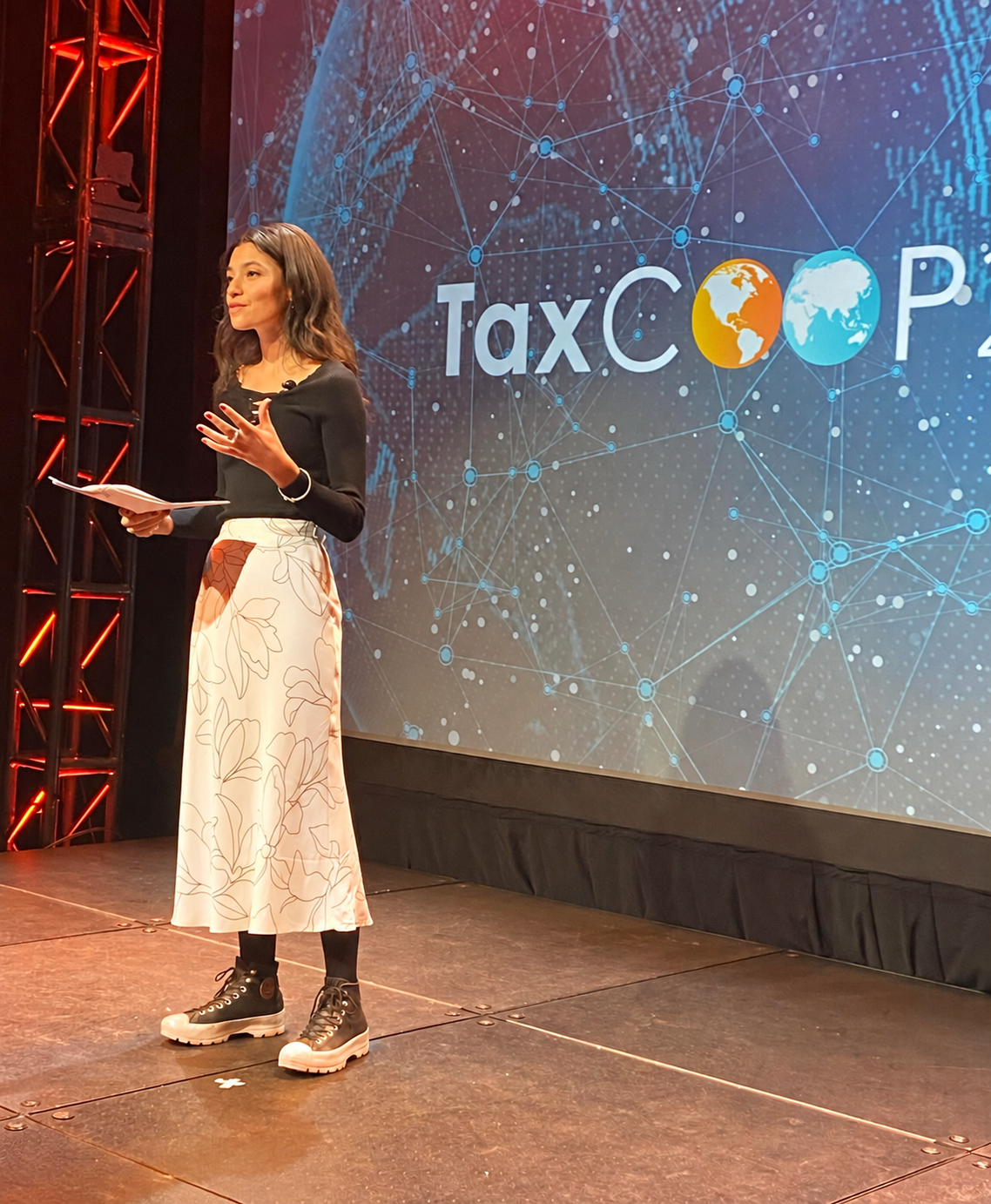 Tamy Emma Pepin host Tax Coop Financial Summit