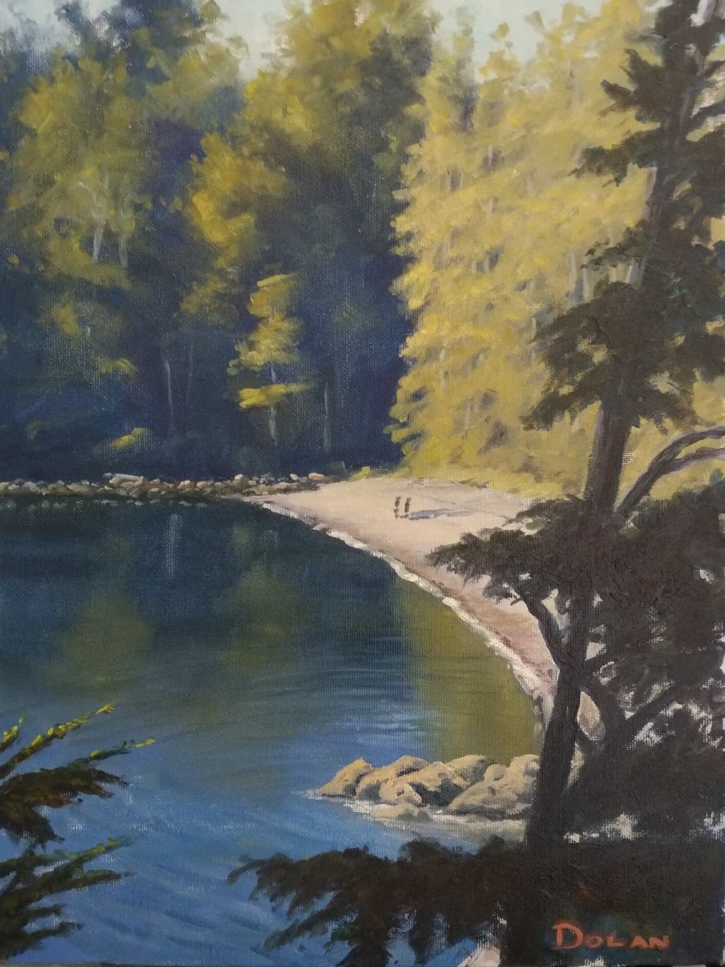 On the Wild Pacific Trail 20x16, not available