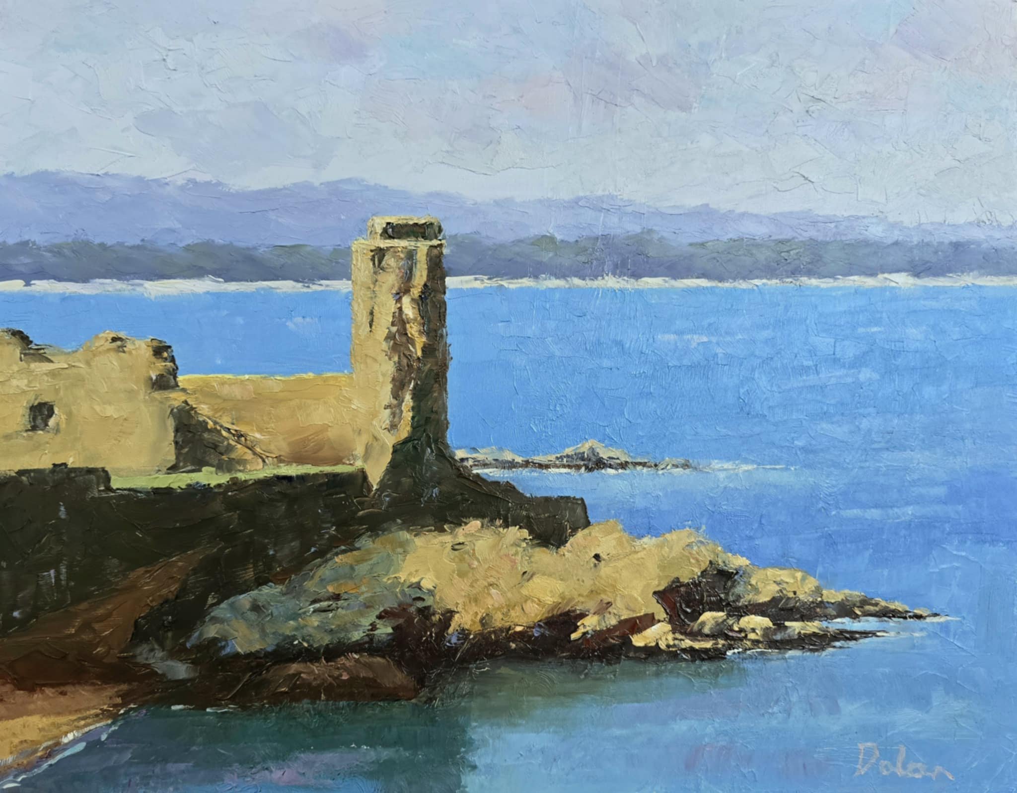 'St Andrews' en plein air 10"x14" $500 AUD unframed