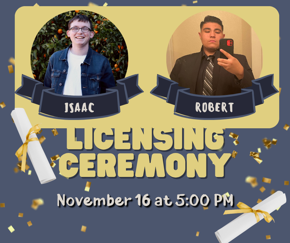 Licensing Ceremony