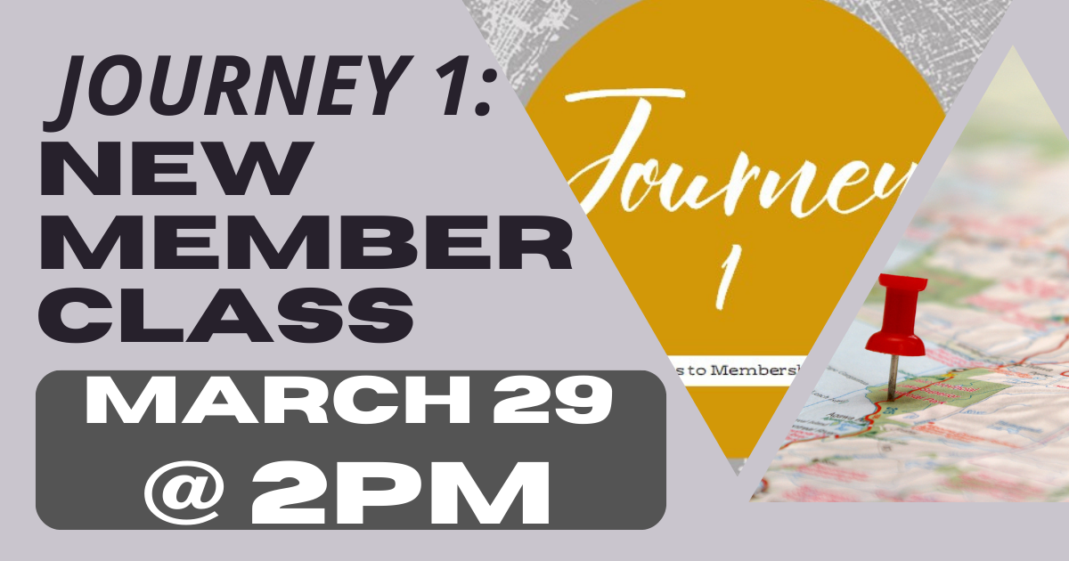 Journey 1- new member class