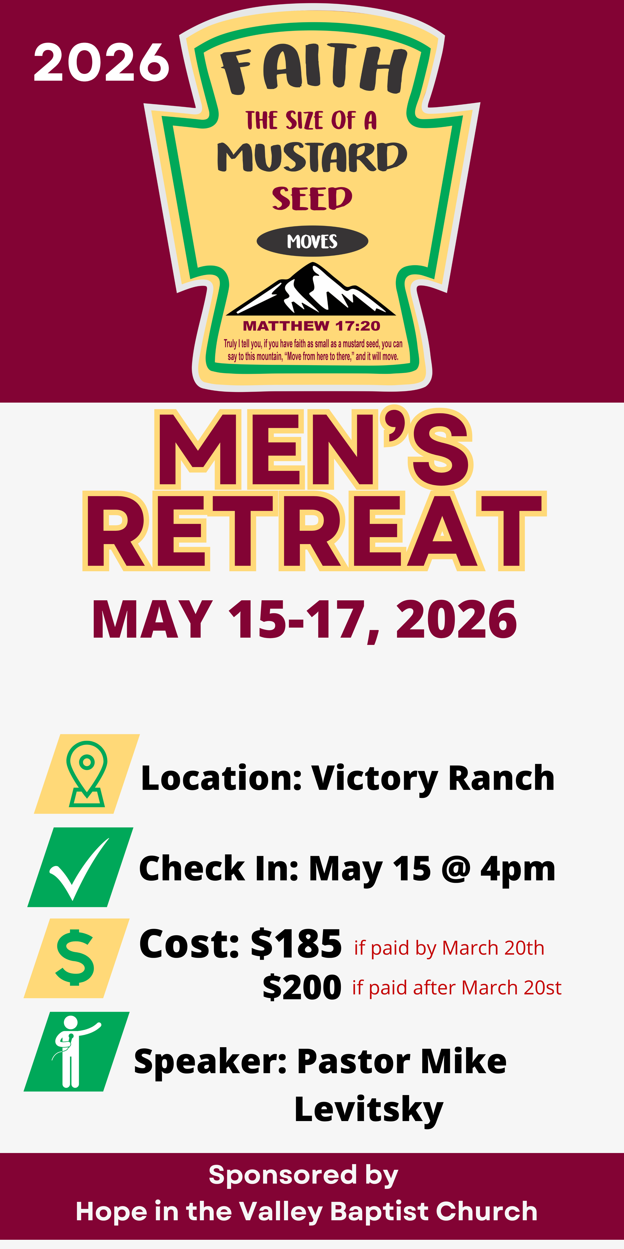 Men's Retreat