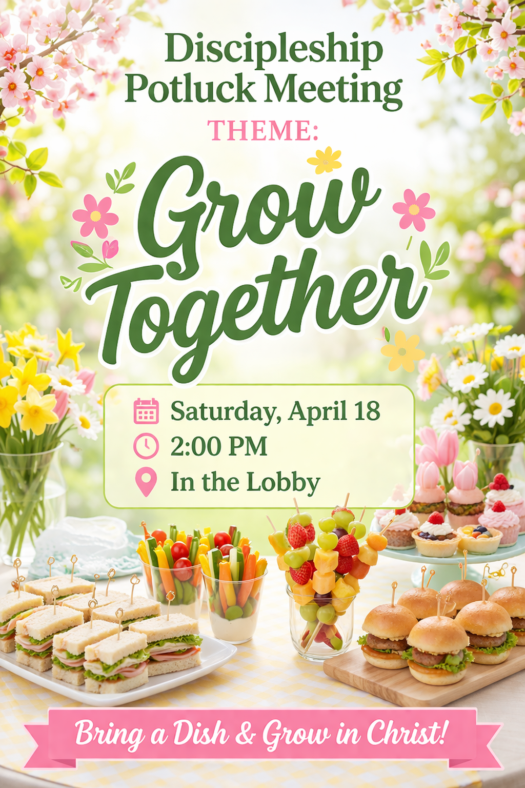 Discipleship Potluck 