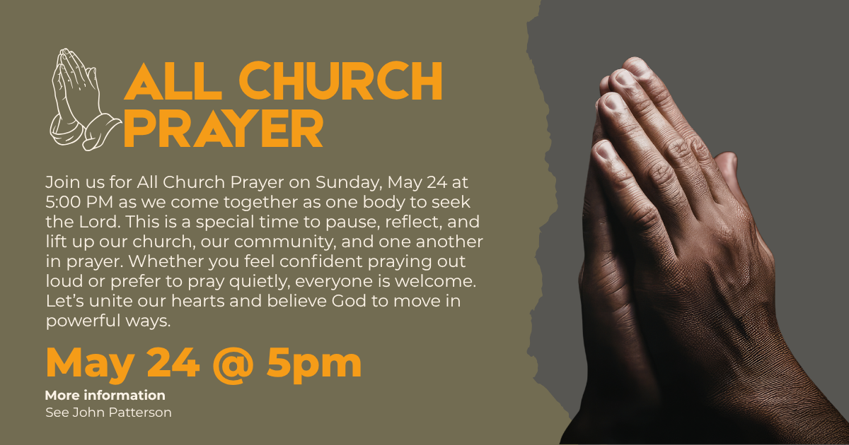All Church Prayer 