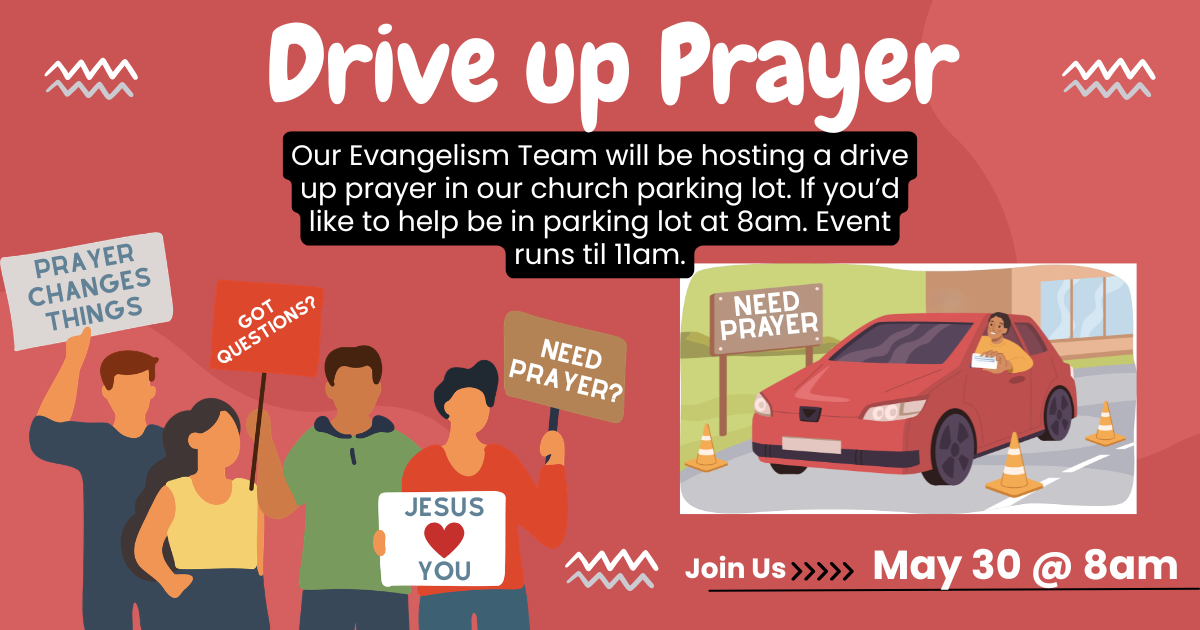 Drive up Prayer event