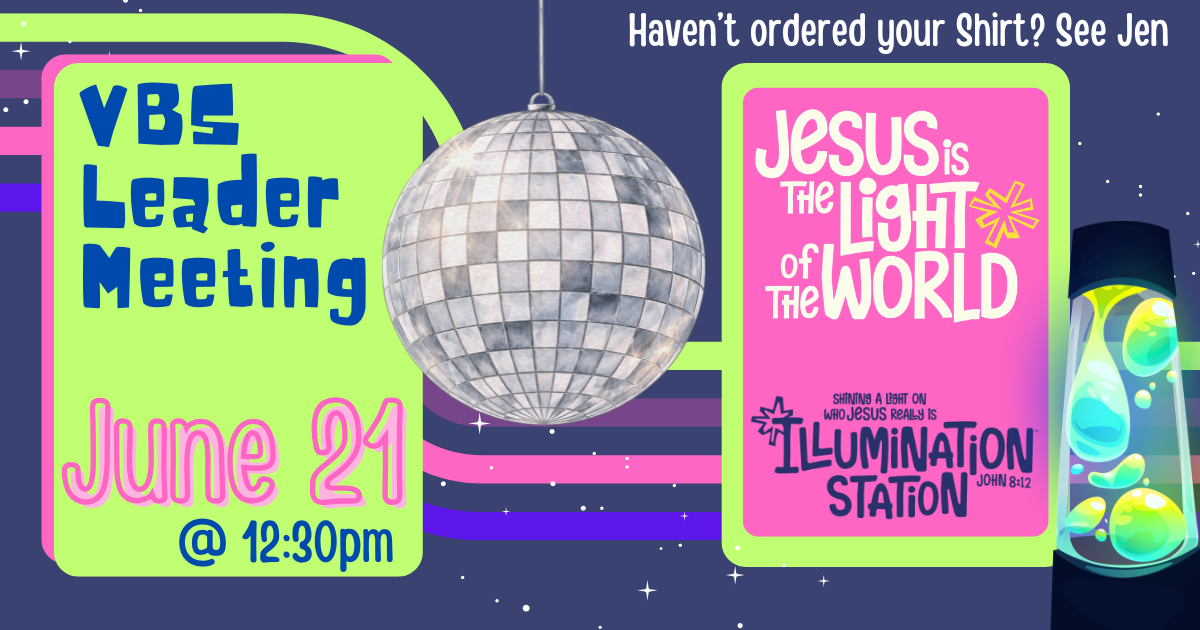 VBS Leader Meeting
