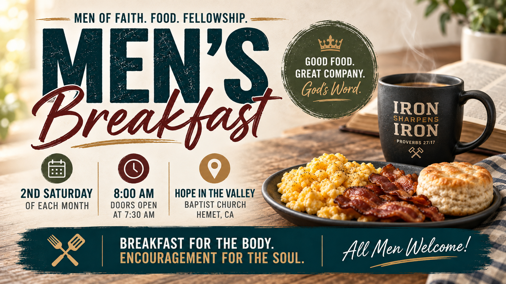 Men's Breakfast